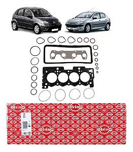 Kit Retificaçao Jogo De Junta Do Cabeçote C3 206 207 1.4 8v