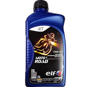 Óleo semissintético Elf Road Moto 4t 15w50