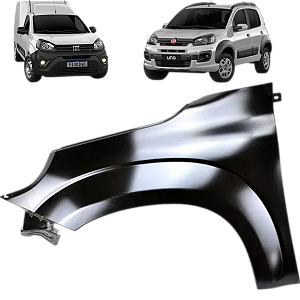 Para-lama Dianteiro Esquerdo Novo Uno Fiorino Fiat 52057910