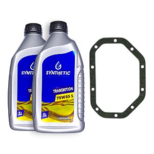 Kit 2 Oleos 75w85 E Junta Do Cambio Manual Celta 2001 A 2016