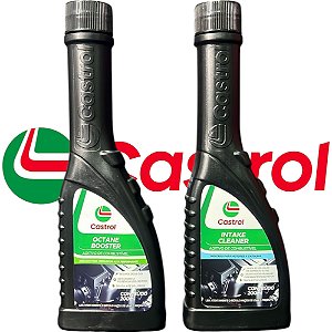 Kit Revisão de Injeção Castrol - Limpa Bico e Octane + BRINDE
