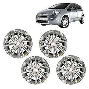 Kit 4 Rodas Aro 16 Fiat Punto Essence Original 100238604