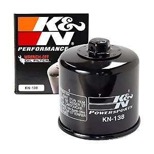 Filtro De Oleo K&n Kn-138 Suzuki Gsx 1300 Hayabusa 2008/2018