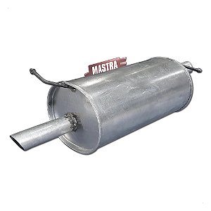 Escapamento Silencioso Traseiro Curto Ford Ka 1.0 1999 2007