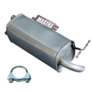 Escapamento Silencioso Fiesta Hatch 1.0 8v Zetec 2002 A 2007