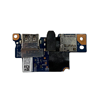 PLACA FILHA USB/AUDIO/LEITOR DE CARTAO DELL INSPIRON 13 5301