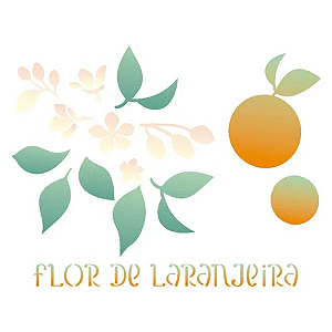 Stencil OPA 20x25 2059 Flor de Laranjeira