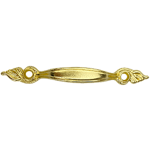Puxador Alça Wings Asas P em Metal Dourado 7x1cm PM-1874