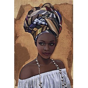 Papel Decoupage Arte Francesa Litoarte AF-285 31,1x21,1cm Africana