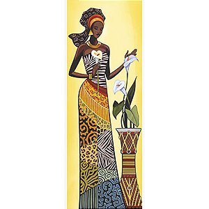Papel Decoupage Arte Francesa Litoarte AFVE-056 22,8x62cm Angolana com Copos de Leite