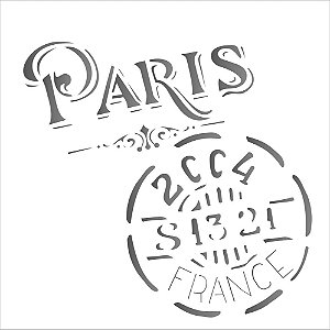 Stencil OPA 14x14 1742 Selo Paris