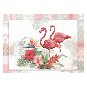 Papel Decoupage OPAPEL 30x45 2376 Flamingos