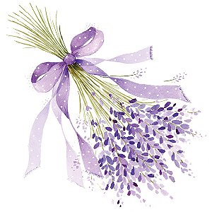 Guardanapo Lavender 1333251 Ambiente com 2 peças