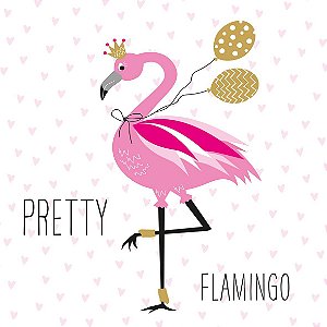 Guardanapo Pretty Flamingo 1333149 PPD com 2 peças