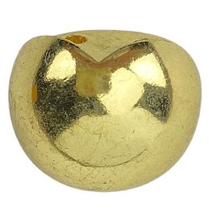 Pezinho Bola em Metal Dourado 2x2cm