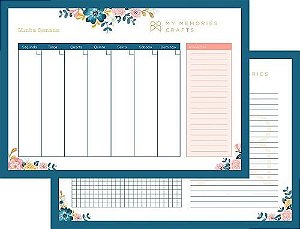 Bloco Miolo para Planner My Memories Crafts 29,7x21cm A4 MMCMCT-015 My City