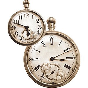 Aplique Litoarte APM8-1136 8cm Relógios de Bolso
