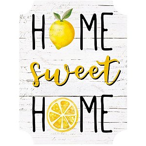 Aplique Litoarte APM8-1387 8cm Limões Home Sweet Home