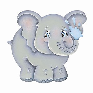 Aplique Litoarte APM8-812 8cm Elefante