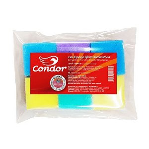 Esponja Artística para Efeito Textura Condor 2500 com 6 peças