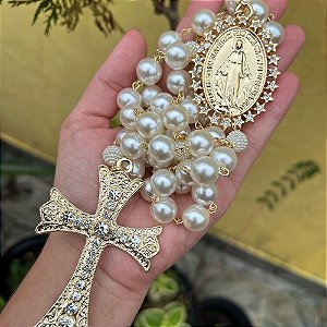 Terço Nossa Senhora das Graças Ouro