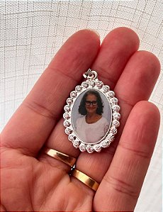Relicários Personalizados Prata|Dourado