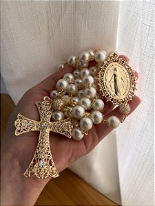 Terço de Nossa senhora da Graça Dourado