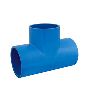 Tê Linha Fixa Azul- Irrigação- Dn50- 1 Pç