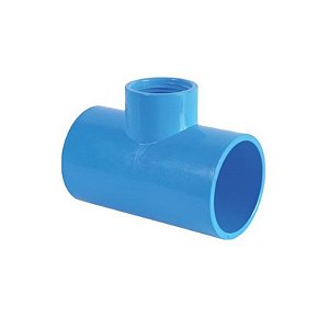 Tê Redução 50mm P/ 3/4 com Rosca- Irrigação-víqua- 1v Pç