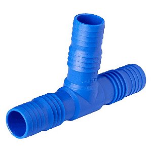 TÊ TRIPLO 1" Azul