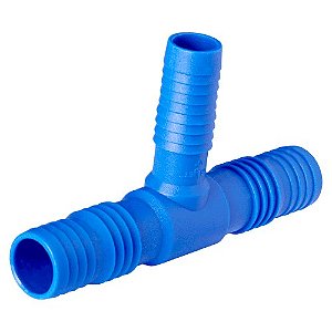 TÊ TRIPLO DE REDUÇÃO 1" p/ 3/4"- Azul