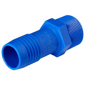 ADAPTADOR COM ROSCA EXTERNA 1" Azul