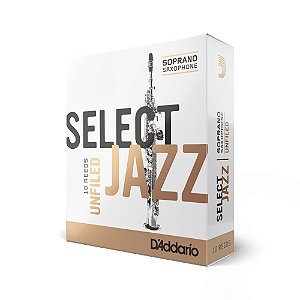 PALHETA SAX SOPRANO SELECT JAZZ UNFILED