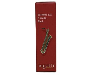 PALHETA SAX BARÍTONO RIGOTTI CLASSIC FILED