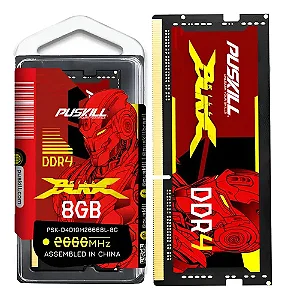 MEMÓRIA RAM DDR4 PUSKILL KILLBLADE 8GB 2666MHZ