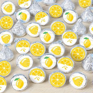 Lemon Round Candy - One On One
