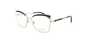 Óculos de Grau Sabrina Sato mod SS553 Preto/Dourado C1