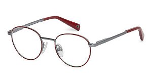 Óculos de Grau Infantil Benetton 4000 - Vermelho