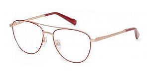Óculos de Grau Benetton 3003 - Vermelho