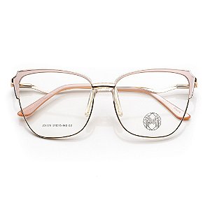 Óculos de Grau Maiara & Maraisa MM9378 Dourado/Rosa C2