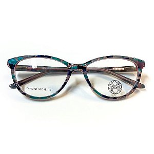 Óculos de Grau Maiara & Maraisa MM6363 Verde/Nude C1