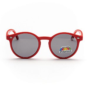 Óculos de Sol Infantil Stelle Kids - NV 90015 - Vermelho