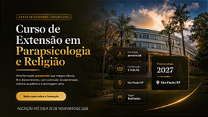 Curso de Extensão em Parapsicologia e Religião - 2027