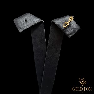 PIERCING FAKE CADEADO - BANHADO A OURO 18K