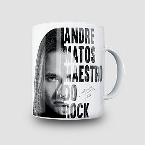 Caneca Andre Matos Maestro do Rock - Episódio 1