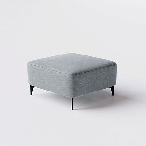 Sofá Dream Box Puff 80cm em Linho Bruma da Mata - Home Mobily