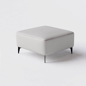 Sofá Dream Box Puff 80cm em Chenille Nuvem Rasa - Home Mobily