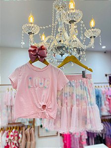 CONJUNTO FLOWER DRAWN - 406 MC