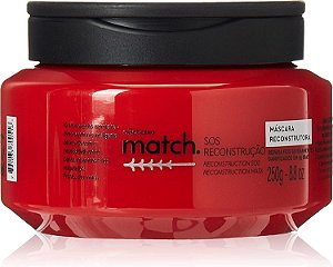 MATCH MASCARA CAPILAR SOS RECONSTRUCAO