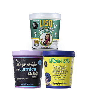 Kit Lola Cronograma Capilar Cabelão